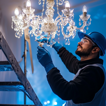 professional Chandelier & Jumar Cleaning at Kathmandu 
